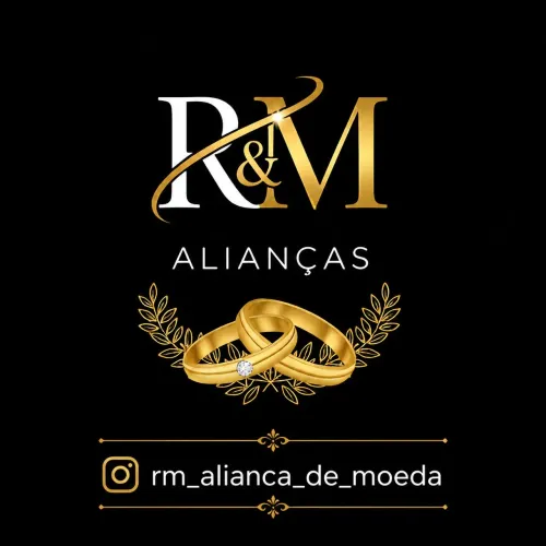 Aliança de moeda antiga 