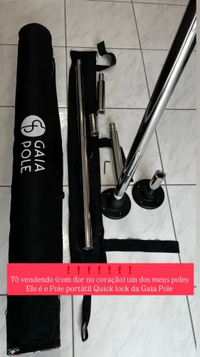 Barra de pole dance Gaia pole