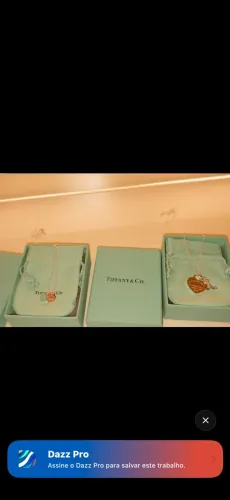 Kit de colar da tiffany