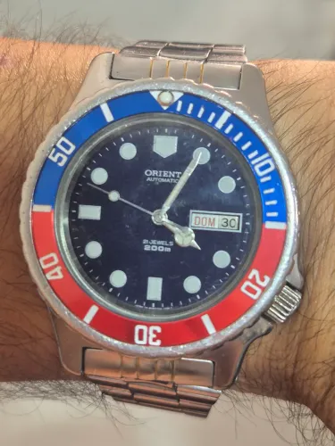 Relógio ORIENT SHARK  AUTOMÁTICO  200 METROS  -  REVISADO/PERFEITO
