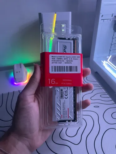 Memória ram XPG 16gb 3200mhz DDR4 RGB