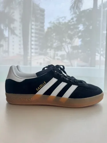 Adidas Gazelle Original preto e branco