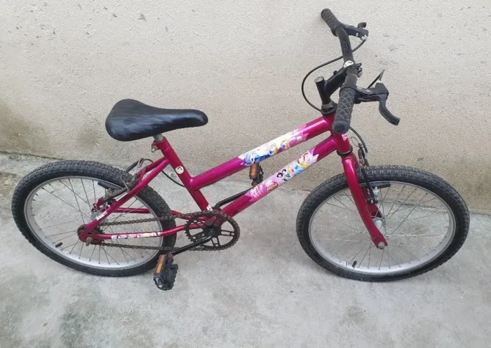 Bicicleta infantil feminina aro 20