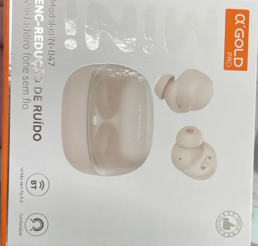 Fone de ouvido sem fio bluetooth AGold FN-B47 R