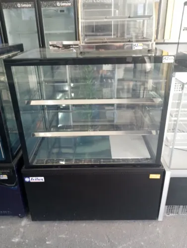 NZ. Vitrine refrigerada 1 metro em vidro Frilux