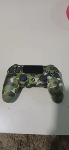 Controle Ps4 verde camuflado 