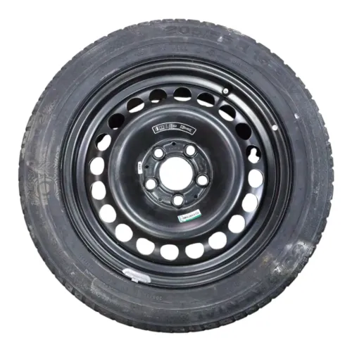Roda Estepe Aro 16 5x112 Mercedes C230 2003 2004 205/55 Preto