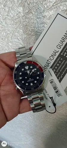 Relógio Citizen Marine automático novo completo