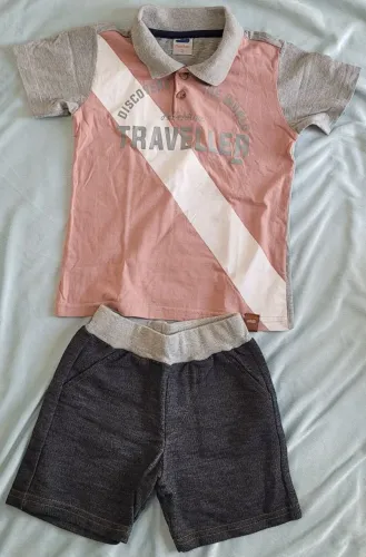 Conjunto arrumadinho - Polo e bermuda