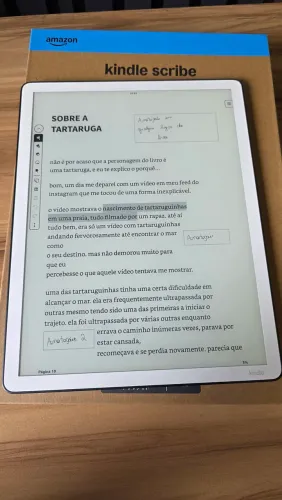 Kindle scribe c/ luz frontal (2025)