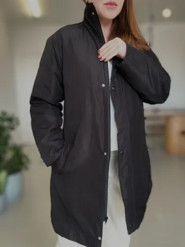 Jaqueta de Inverno G Preta com Zíper