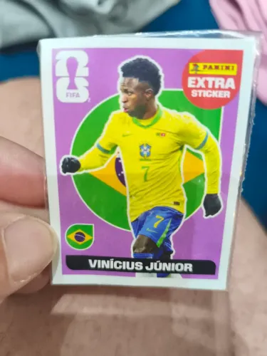 Figurinha Vini Junior - Legend (Roxa) - Copa do Mundo 2026ndo 2026