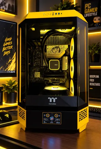 PC Gamer High-End i7-14700 | 32GB DDR5 | Tower 300 Bumblebee | NVMe 1.5TB
