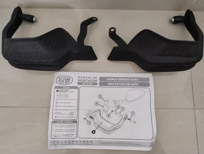 Protetor de mão para moto Honda