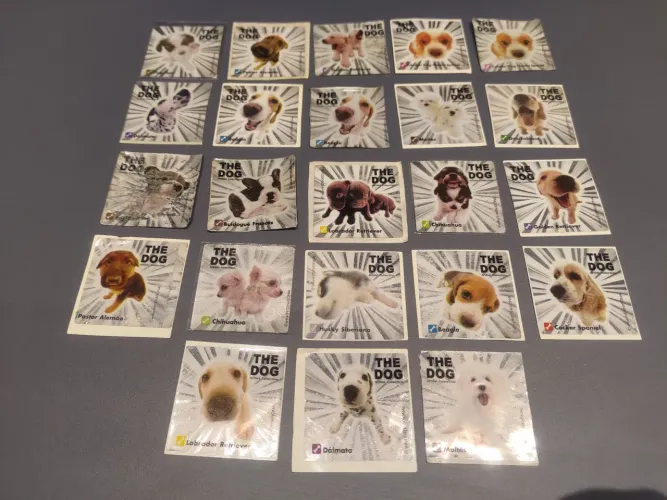 Figurinhas The Dog Toddynho Elma Chips 