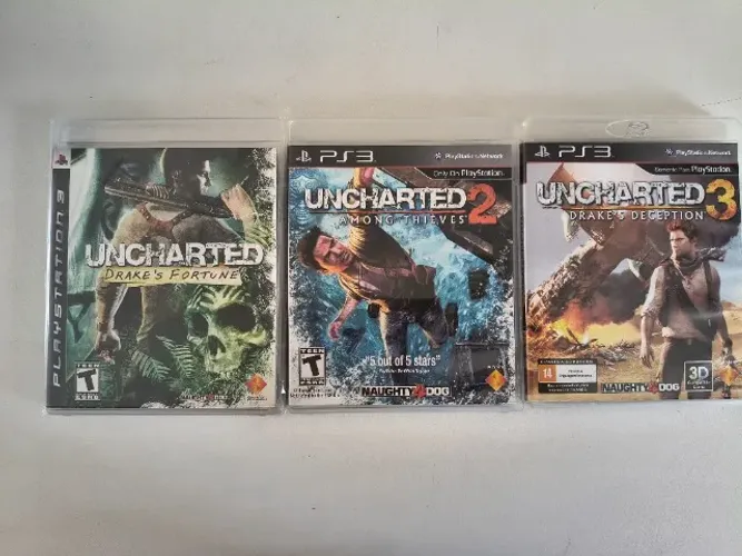 PS3 Uncharted coleção