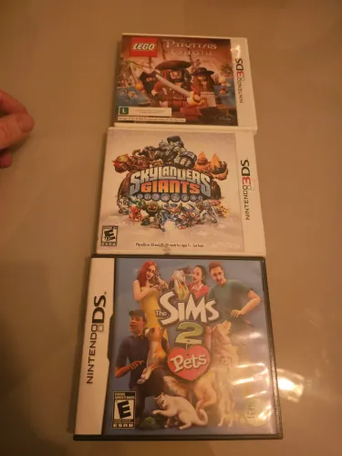 Coleção jogos 3ds e ds