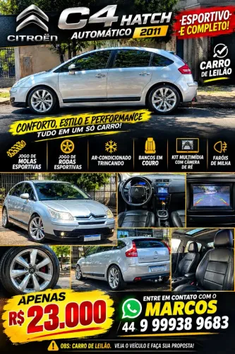 Citroen C4 GLX 2.0 Flex 16V 5P Aut. 2011