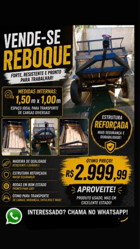 Reboque para carro