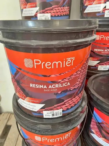 resina acrílica de telha  premier a base de agua cor cores 16 litros 199,90 a vista 