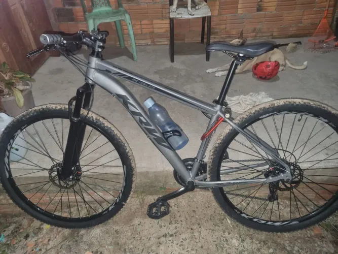 Bicicleta Aro 29 Krw Alumínio 24 vel freio a disco - AVISO A GANCHEIRA ESTA QUEBRADA