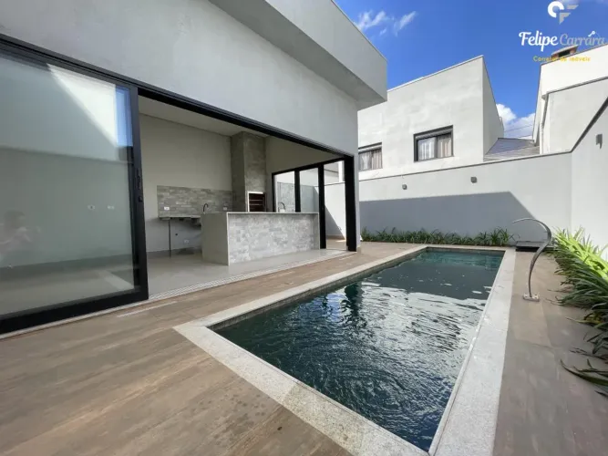 Imóvel Novo com Churrasqueira e Piscina em Condomínio - Jardim São Francisco, Reserva das 