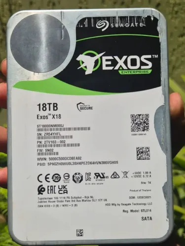 HD Seagate Exos X18 18TB