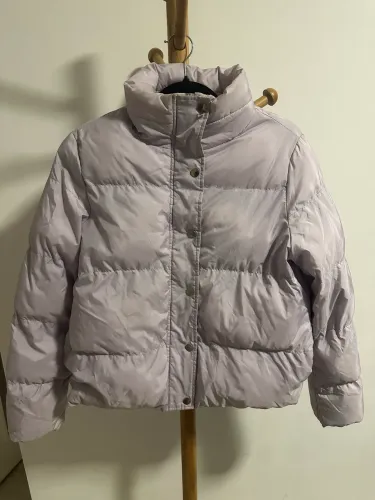 Jaqueta puffer Amaro lilás M