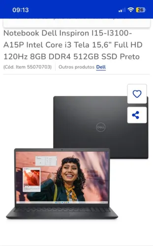 Vendo notebook! 
