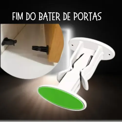 Trava Portas Prendedor Rodapé Parede Fixador Adesivo _ CS103 