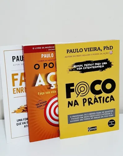 Kit de livros de Paulo Vieira