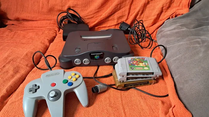 Nintendo 64 completo, 1 controle + Mario 64