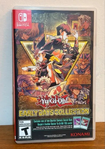 Yu-Gi-Oh Early Days Collection Switch Completo com carta