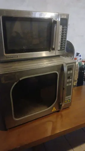 Forno Prática industrial e Microondas Forno Menu Master industrial ?