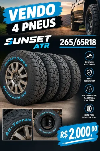 Pneus 265/65R18