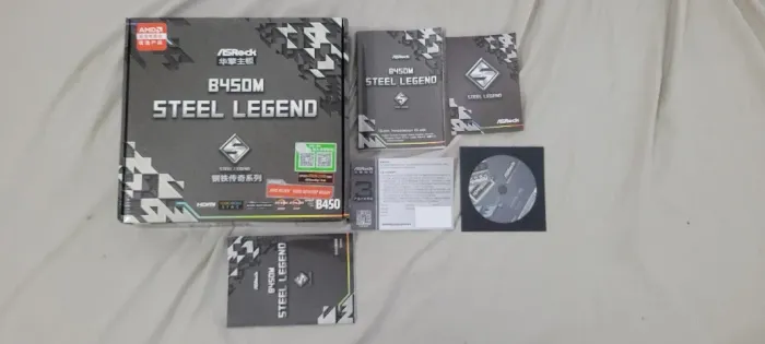 Placa Mãe ASROCK B450 Steel Legend