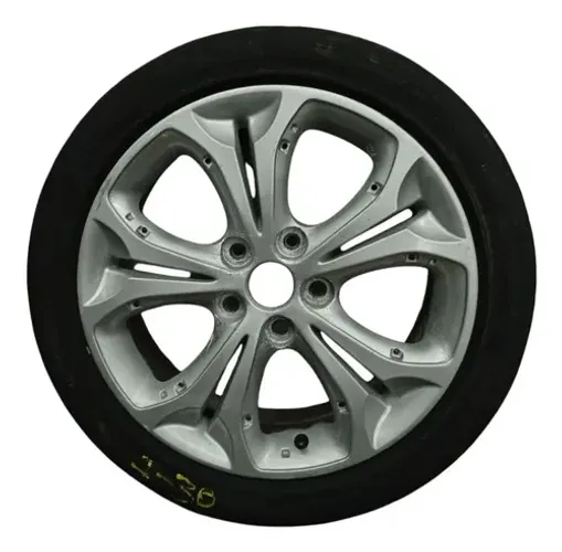 Roda Pneu Meia Vida I30 2014 2015 225 45 17 Branco