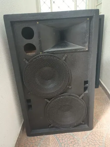 Par de Side passivo 2 falantes de 18 + drive de titanium 