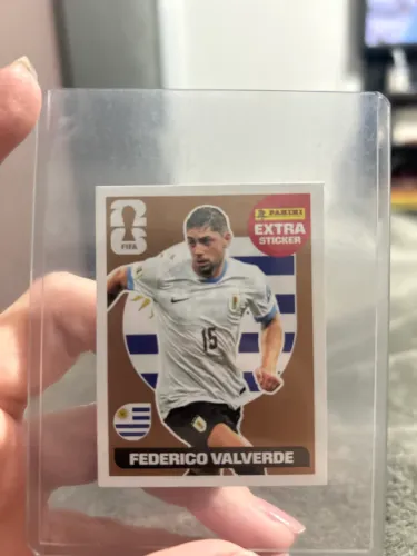 Figurinha Legend Bronze Frederico Valverde - Copa do Mundo 2026