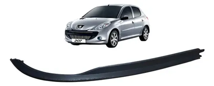 Spoiler Parachoque Dianteiro Peugeot 207 Hatch 1.4 2011