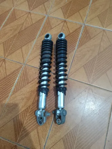 Amortecedor traseiro e canelas completa