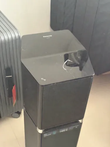 Caixa de som 1400w Panasonic