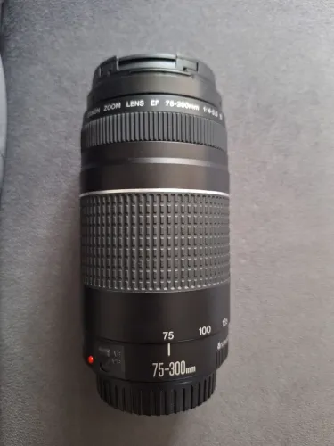 Lente Canon 75-300mm EF - Câmeras DSLR