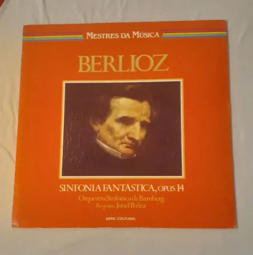 Disco Vinil BERLIOZ - Sinfonia Fantástica Opus 14. Acompanha Guia do Ouvinte.