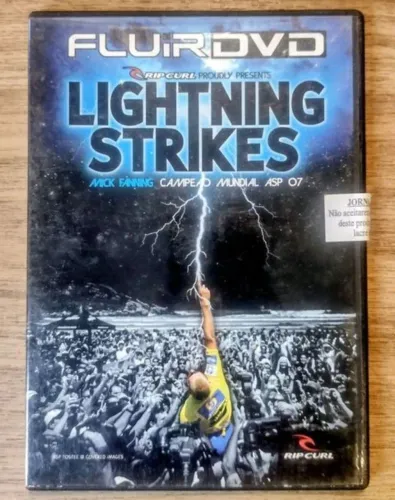 DVD Fluir Lightning Striker Rip Curl