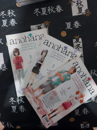 ANOHANA - 3 Volumes (Completo)