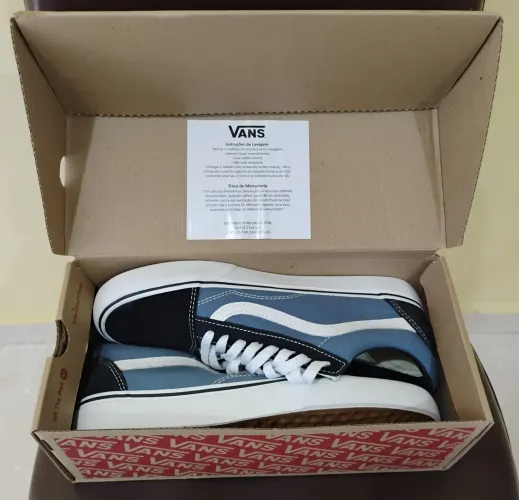 Vans Old Skool Navy novo original 