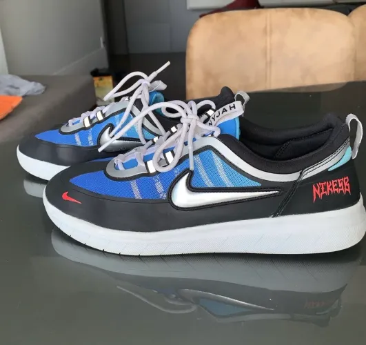 Nike SB Nyjah Free 2 Premium Unissex, Numeração 41/ 42 usado 1 x cor: Azul