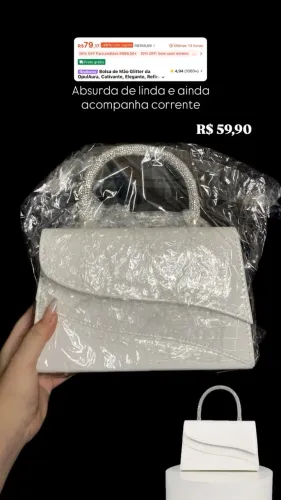 BOLSA NOVA LUXO SHEIN