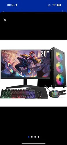 PC Gamer Completo + Monitor 20? | Intel Core i5 | 16GB RAM | SSD 512GB